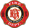 Oak Forest Fire Logo
